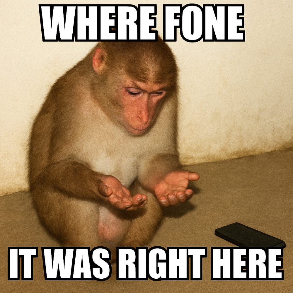 the missing macaque